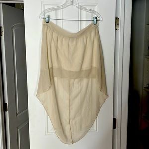Brandy Melville Hi-Lo Skirt